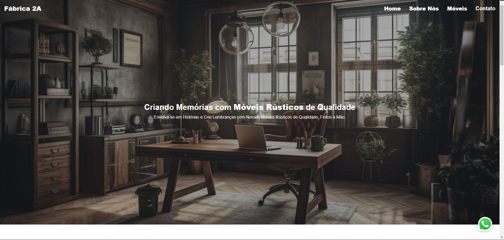 Projeto Website Fabrica2A
